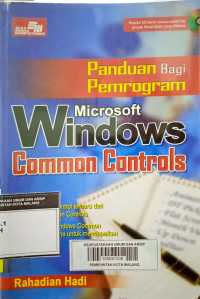 Panduan Bagi Pemrograman Microsoft Windows Common Controls