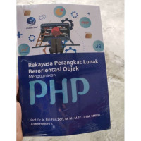 Rekayasa Perangkat Lunak Berorientasi Objek Menggunakan PHP   C1