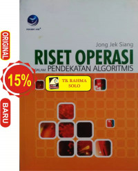 Riset operasi dalam pendekatan algoritmis