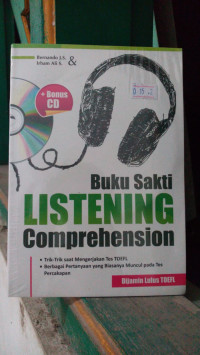 Buku Sakti Listening Comprehension