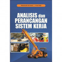 Analisis dan perancangan sistem kerja