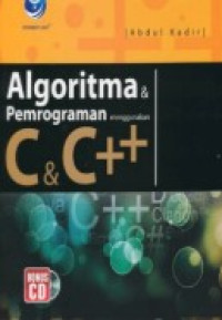 algoritma & pemrograman menggunakan c dan c ++