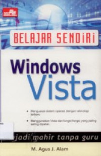 belajar sendiri windows vista