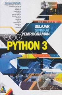 belajar singkat pemrograman python 3