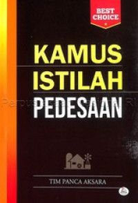 kamus istilah pedesaan