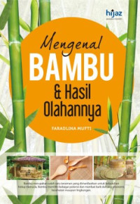 mengenal bambu dan hasil olahannya