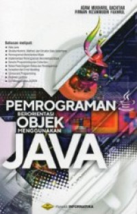 pemrograman berorientasi objek menggunakan java