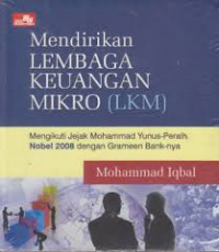 Mendirikan lembaga keuangan mikro (LKM)