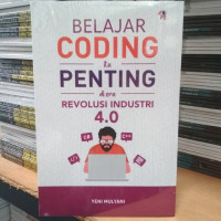 Belajar Coding penting di era revolusi industri 4.0