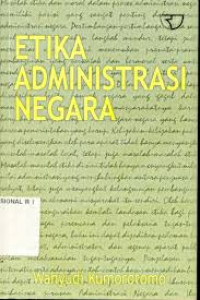 ETIKA ADMINISTRASI NEGARA