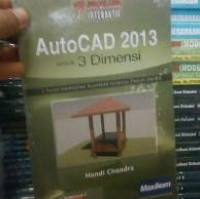 Autocad 2013 untuk 3 dimensi