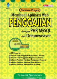 Membuat aplikasi web penggajian dengan php,mysql dan dreamweaver